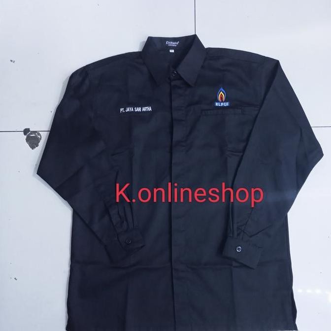 Tersedia kemeja Pertamina Elpiji seragam Pertamina Elpiji baju Pertamina elpiji