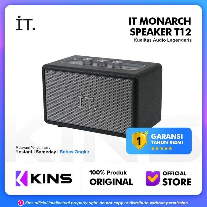 Murah It Monarch Bluetooth Speaker T12