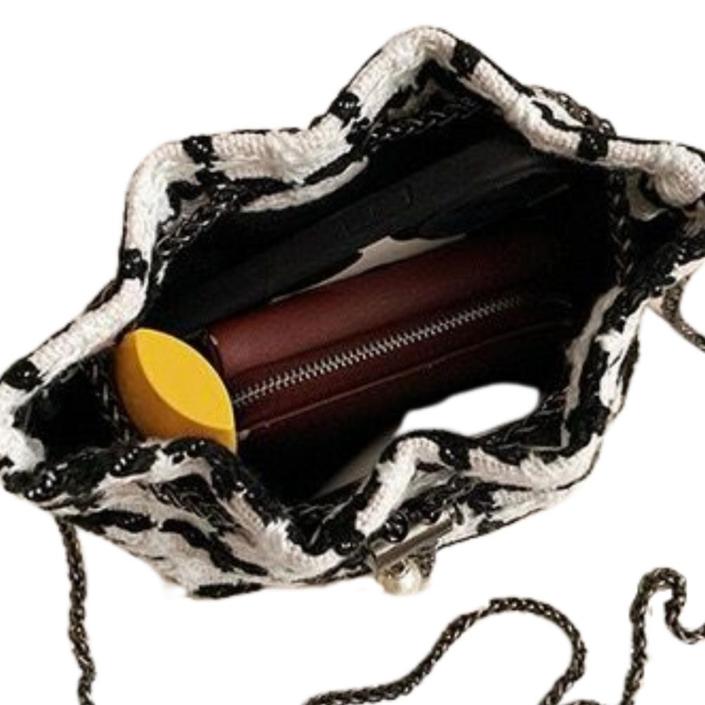 Tas Selempang Wanita Premium Motif Kotak Serut Fashion Beauty I Tas Selempang I Tas Wanita I Tas Ser