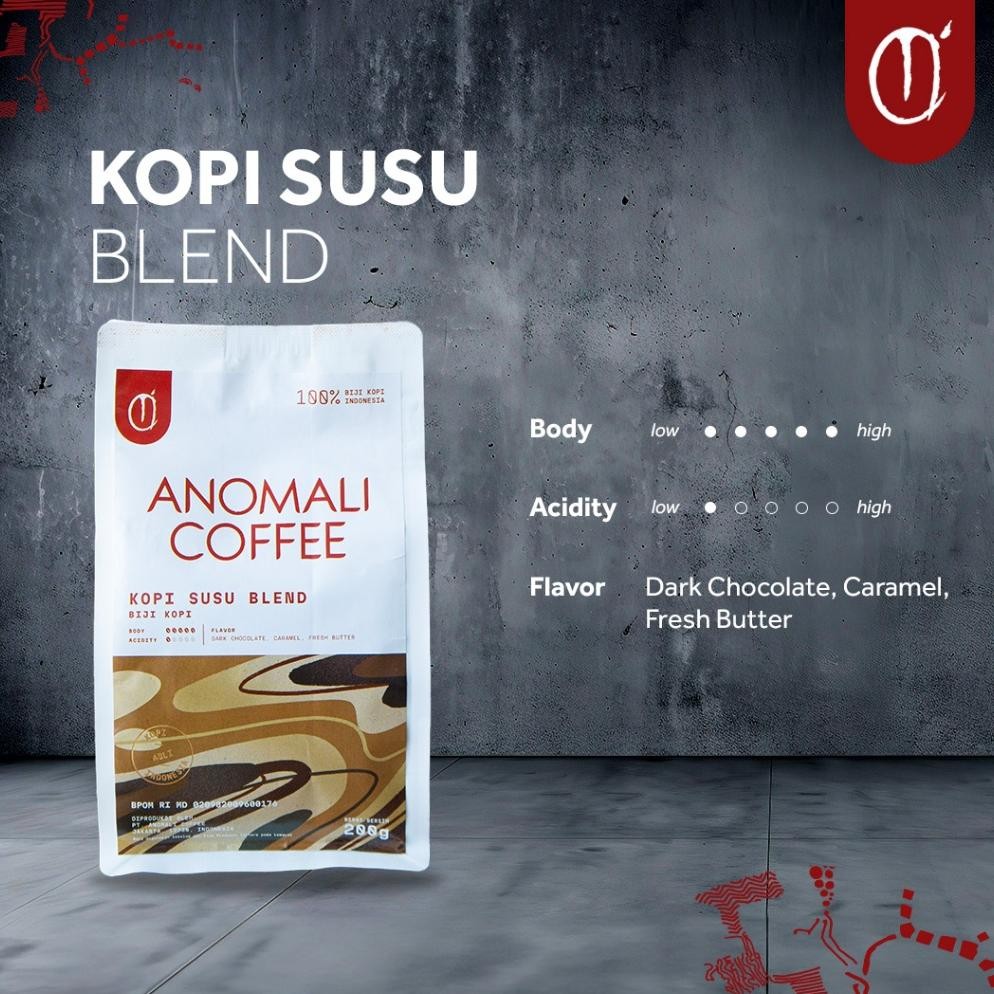 

Anomali Coffee Biji Kopi Susu Blend 200gr