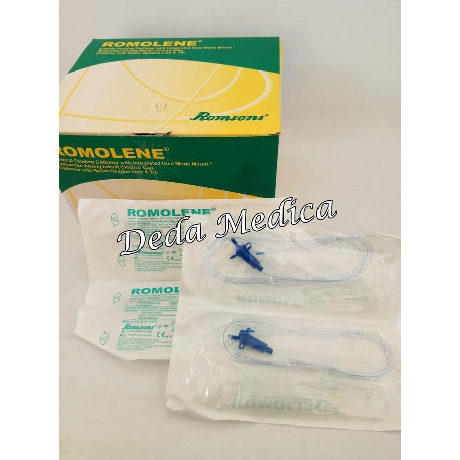 Selang Makan Ngt Feeding Tube Romolene Dewasa Romsons 8 Fr Perbox Co
