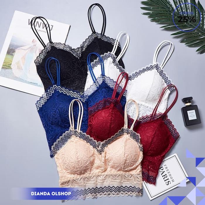 BRA SEXY BIKINI LINGERIE LACE YOGA OLAHRAGA FITNESS LINGERIE B050 UNGGULAN