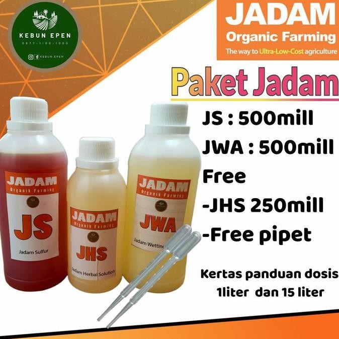 fresh Paket Jadam JS 500ml+ JWA 500ml FREE JHS 250ml murah