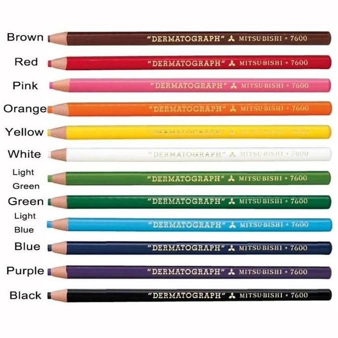 

TERLARIS - Pensil Kaca/ Dermatograph Mitsubishi 7600 [Per Lusin]