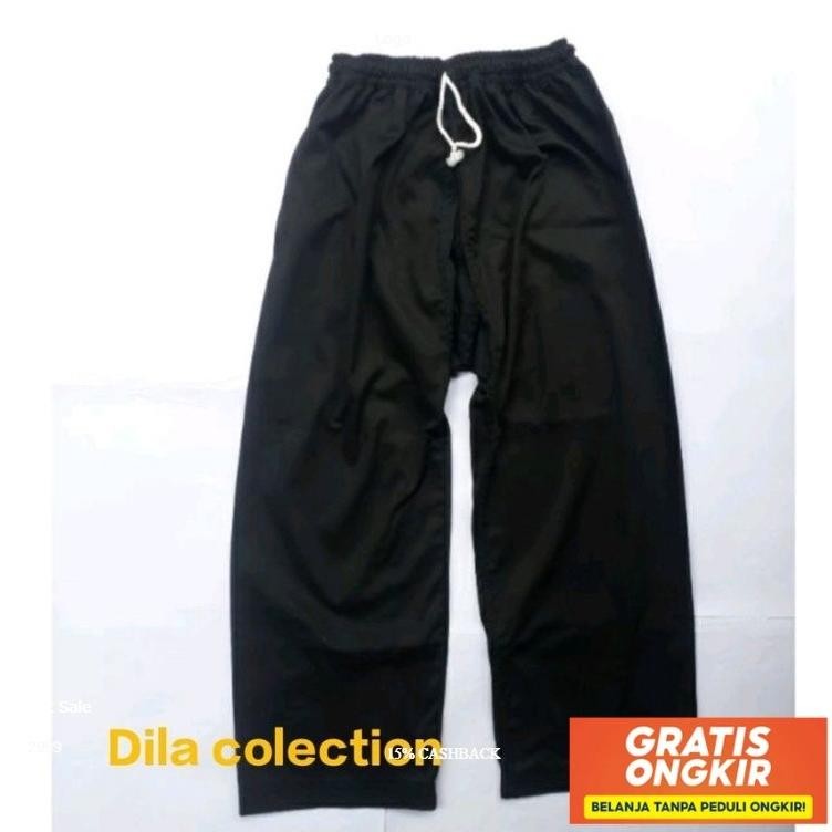 Celana Silat Hitam Panjang Size S M L Xl Xxl Xxxl