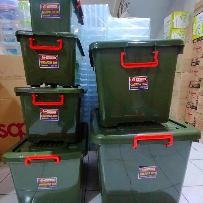 

Terlaris Container Box Plastik Nikura Nkb 25 50 70 80 120 150