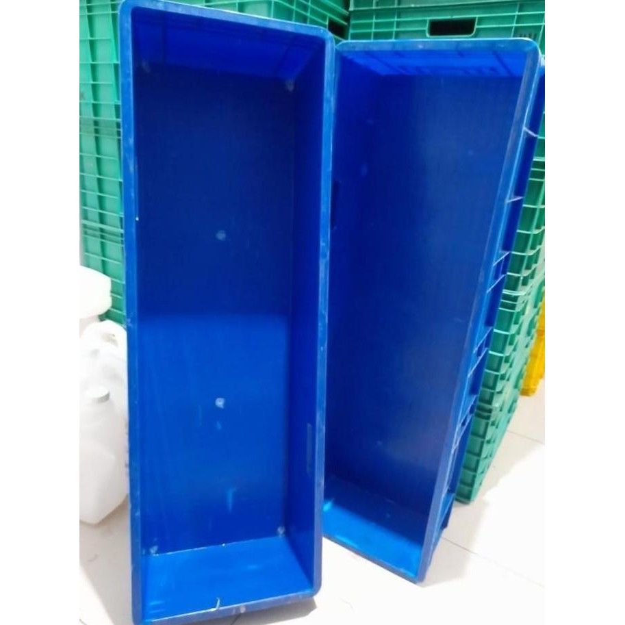 

Terlaris Bak Plastik Tebal / Box Wadah Kotak Penyimpanan / Bak Ikan Hias 100 Cm