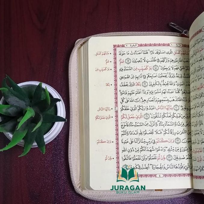 new ORIGINAL Quran Hafalan Resleting Non terjemah A6 - Almahira
