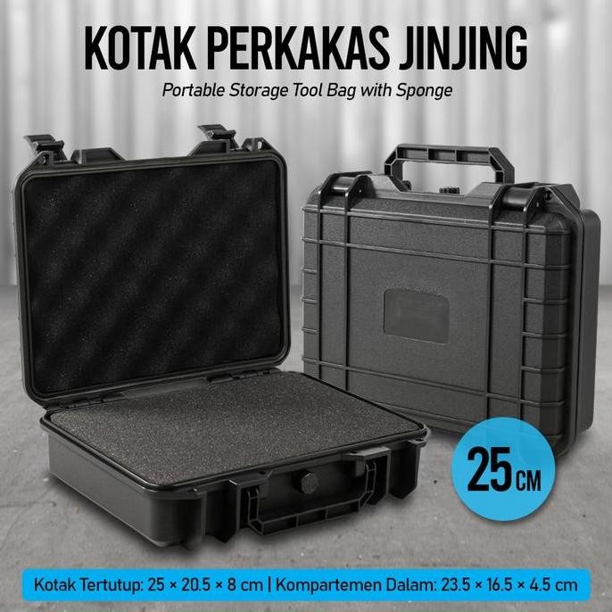 

Terlaris Bousac Koper Jinjing Kotak Perkakas Tukang Storage Simpan Bor Palu