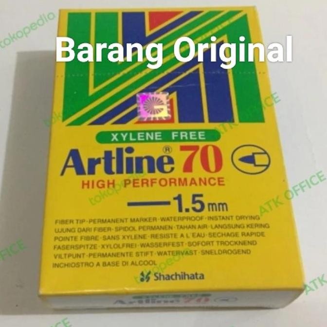 

BEBAS ONGKIR - Spidol Artline 70 permanent Sedus (12pcs) Spidol Permanen Marker