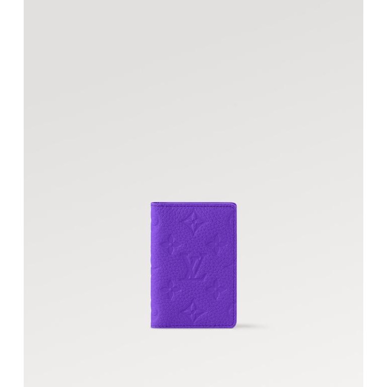 LOUIS VUITTON - Pocket Organizer - Violett - Dompet Card Holder Original Product