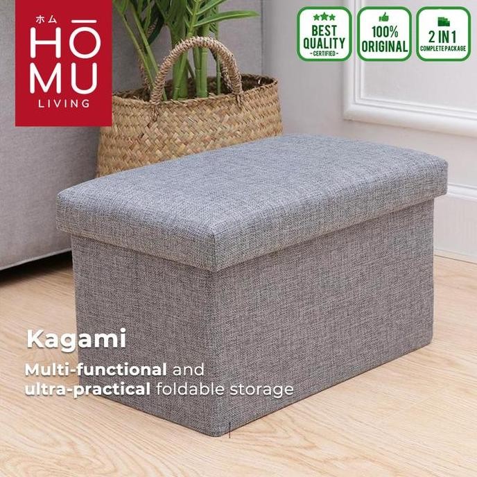 

Terlaris Homu Kagami Storage Box Stool Kotak Penyimpanan Serbaguna