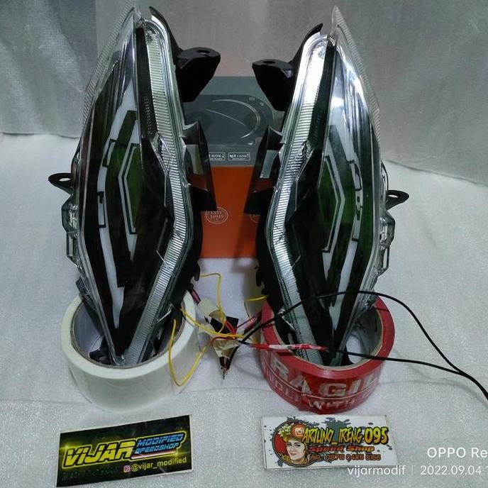 Sein depan Beat deluxe lampu sein beat deluxe custom running