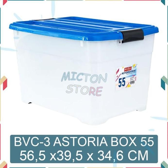 

Terlaris Micton Lion Star Basic Home Bvc-3 Astoria Box 55 Box Kontainer Roda 4
