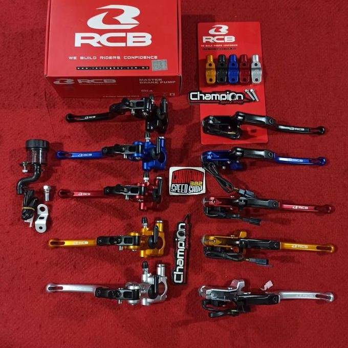 Paket Master Rem Handle Kopling Racing Boy RCB S1 14mm ORI Universal