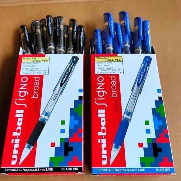 

TERBARU - Pulpen Uni-ball Signo Broad UM-153 ( 1 lusin / 12 pcs )