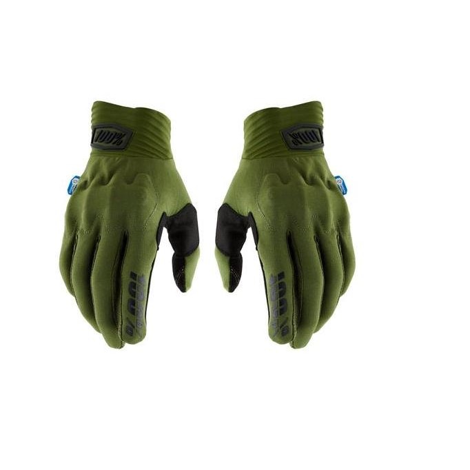 Glove 100% Cognito Army Green Black / Gloves 100% Original