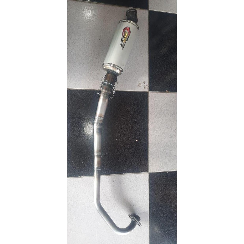 Knalpot Creampie Muffler Creampie Knalpot jupiter MX OLD OVAL ORI