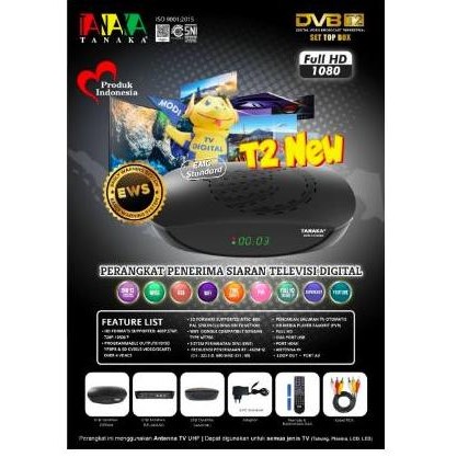 Tanaka AAA Set Top Box STB DVB T2 Penerima Siaran Digital