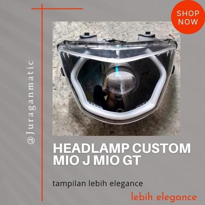 headlamp custom reflektor mio j mio gt