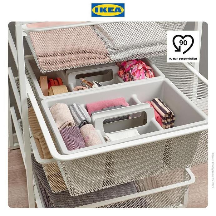 

Terlaris Ikea Fnggrda Sisipan Kotak Dengan Kompartemen 35X24X14Cm