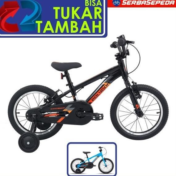 TERLARIS - Polygon Crosser Sepeda Anak 16 Inci
