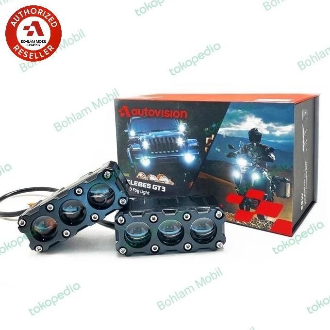 autovision mini biled Celebes GT3 55W - biled 3 Lensa