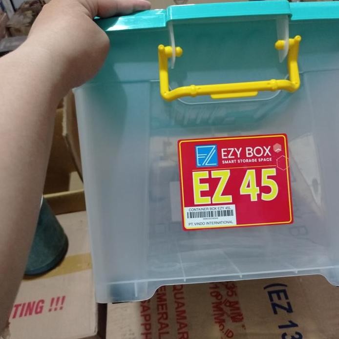 

Terlaris Biggy Ezy Box 45 L Multifunction Storage Box Kotak Penyimpanan Ez45 Lt