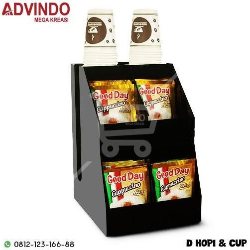 

Terlaris Tempat Kopi / Coffee Storage / Coffee Organizer / Display Kopi