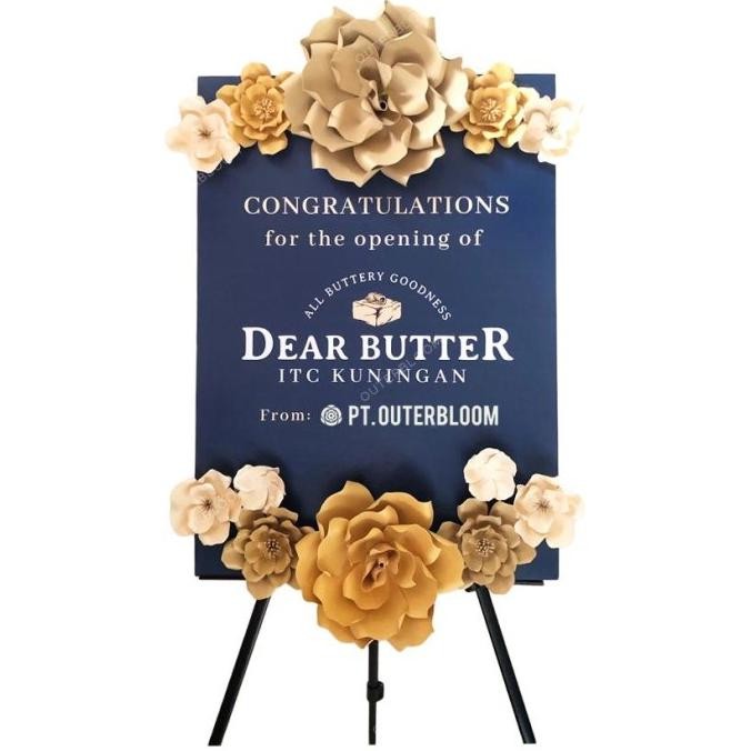 Papan Bunga Kertas - Calypso Paper Flower Board Terlaris