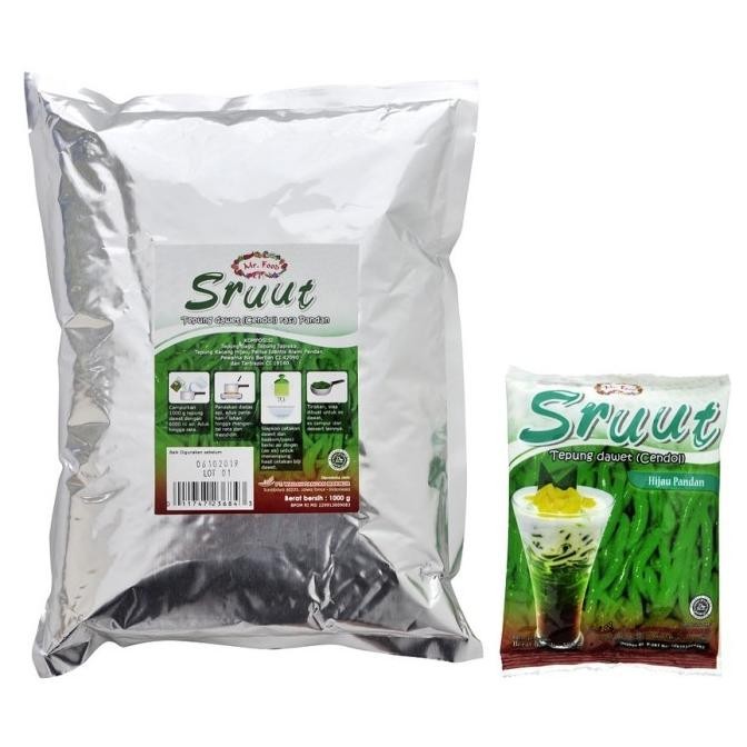 

(Expert) Tepung Dawet Cendol Sruut 1000 gr Mr. Food Tepung cendol 1KG