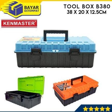

Terlaris Toolbox Kenmaster B380 Kotak Tempat Penyimpan Perkakas Alat Tool Box