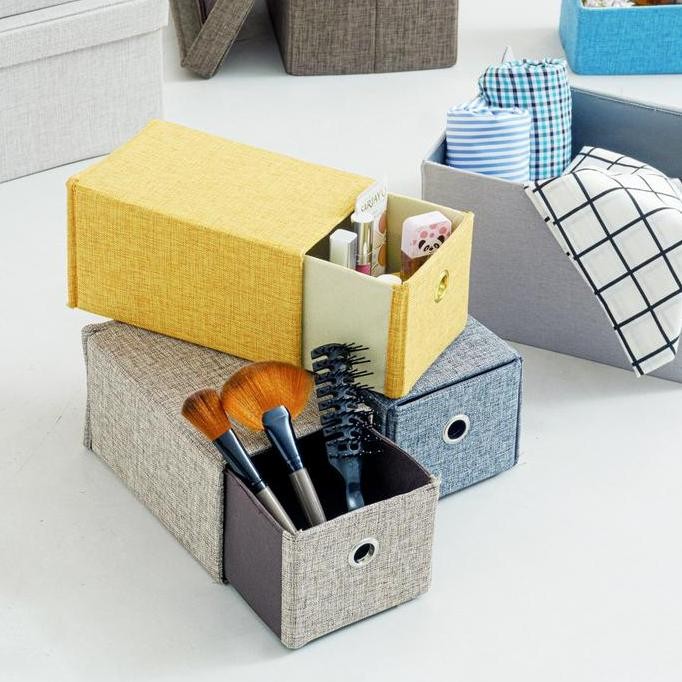 

Terlaris Ifurnholic Hako Organizer | Foldable Storage Box Kain Penyimpanan Barang | Kotak Storage Kosmetik Serbaguna | Kotak Kecil Tempat Penyimpanan