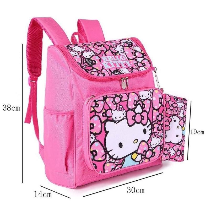 Tas Anak Sekolah Anak Perempuan Kuromi My Melody Cinnamoroll Kitty Kartun Karakter Tas Sd Tk Kelas 1