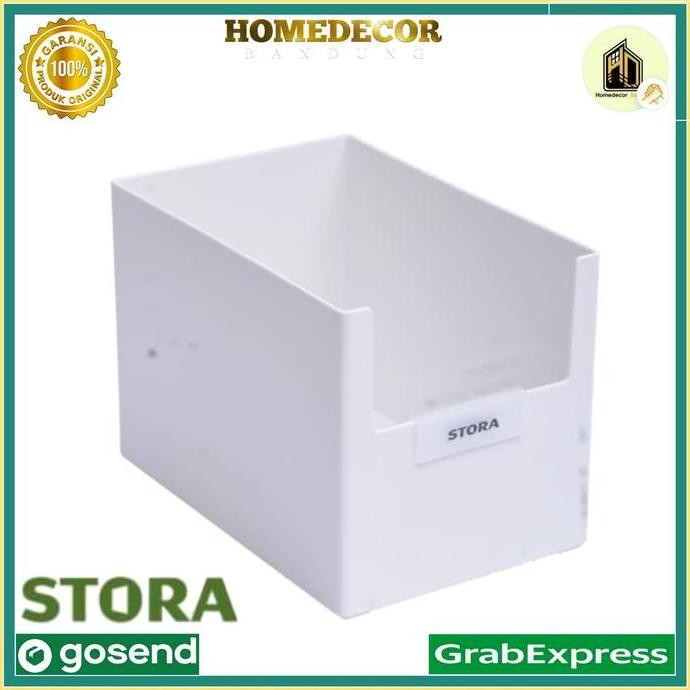 

Terlaris Stora 21X14X15 Cm Kotak Penyimpanan High - Putih / Storage Cube Organizer High M Wht