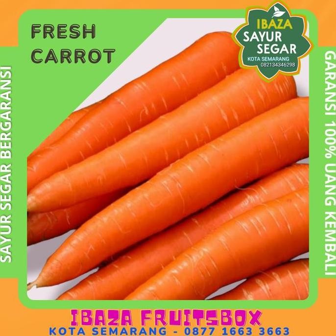 

Sayur Wortel Sayur Segar Ibaza fruitsBOX