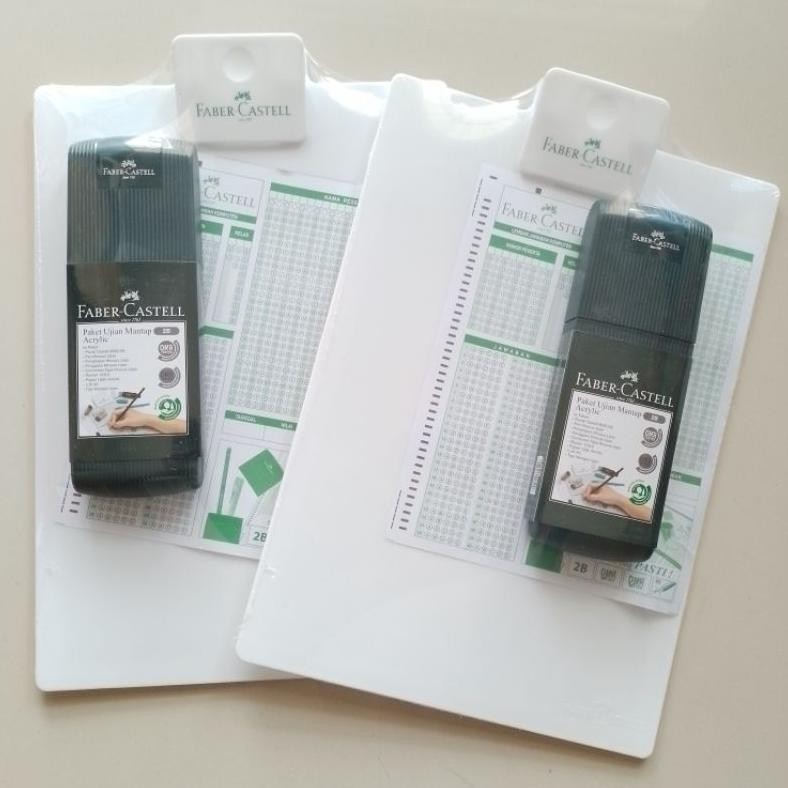 

Paket Ujian Mantap Lengkap + Papan Acrylic Faber Castell ( Pcs ) [ Original ]