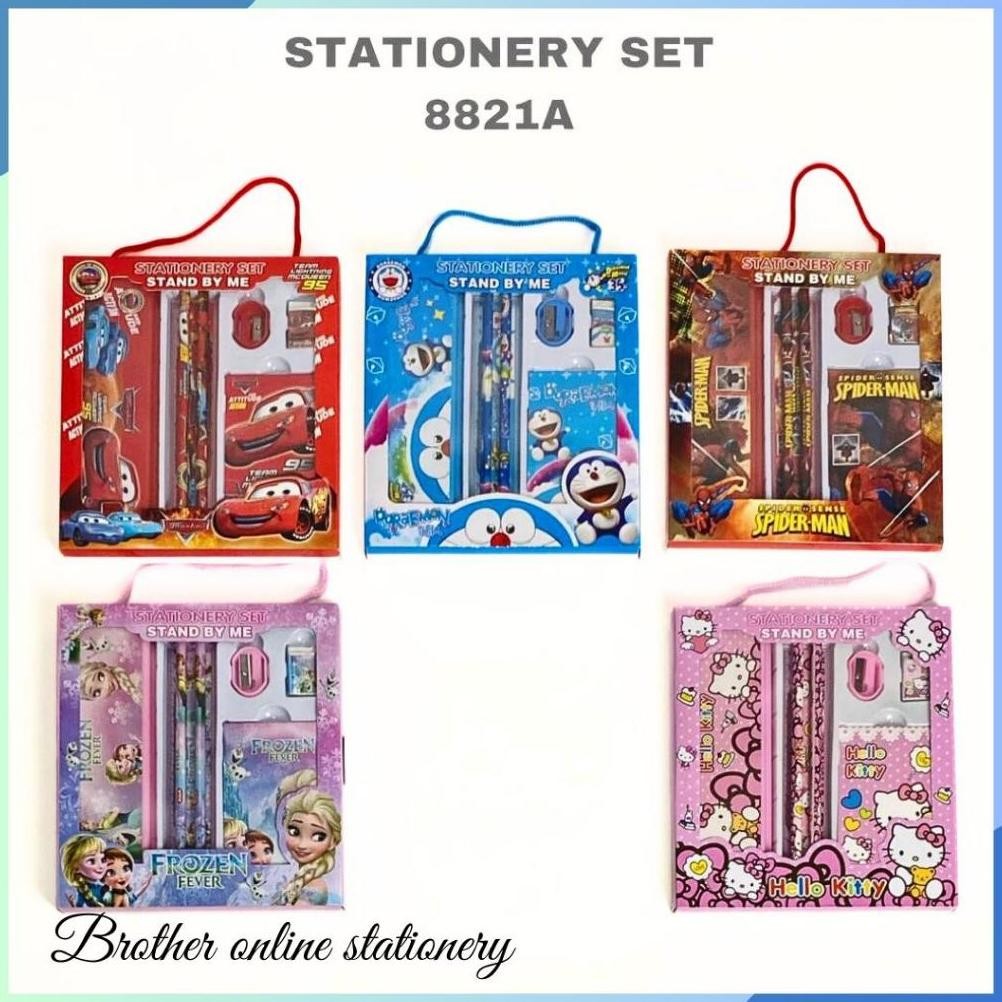 

BOS Set Alat Tulis Lengkap/Paket Alat Tulis Anak/Pensil/Hampers Viral