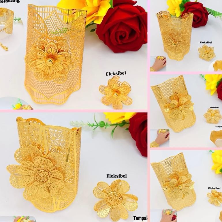 sfI GELANG DUBAI MODEL PANJANG SET CINCIN AST