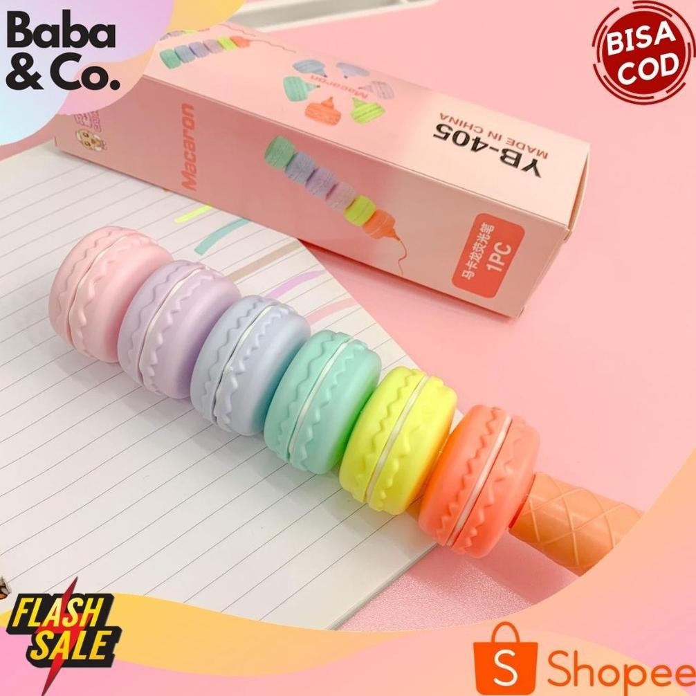 

STABILO MARKER HIGHLIGHTER SUSUN KARAKTER MACARON LUCU CUTE 1 SET 5 WARNA TERMURAH FANCY UNIK COD