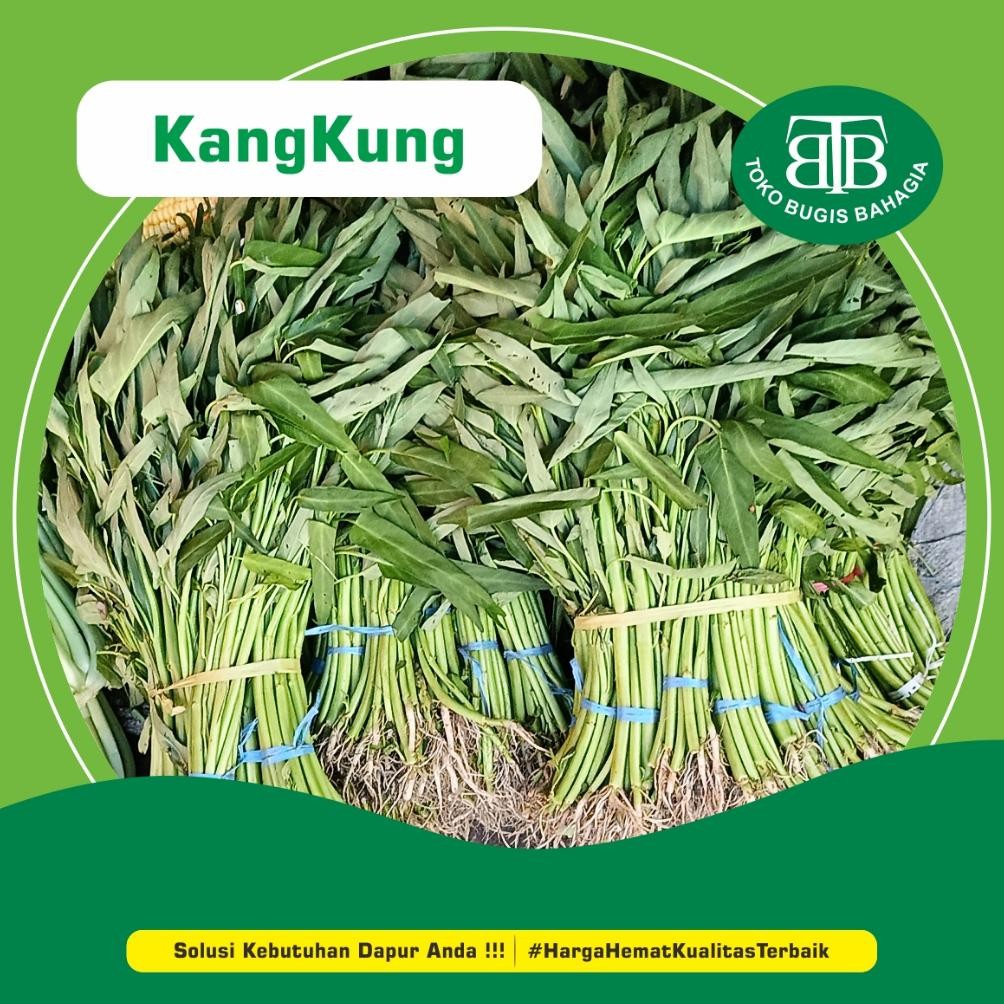 

Sayur Kangkung Segar, Murah Makassar