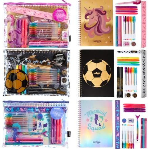 

SMIGGLE Stationery Kit Pencil Case Gift Pack Set Dino / Unicorn / Ice cream
