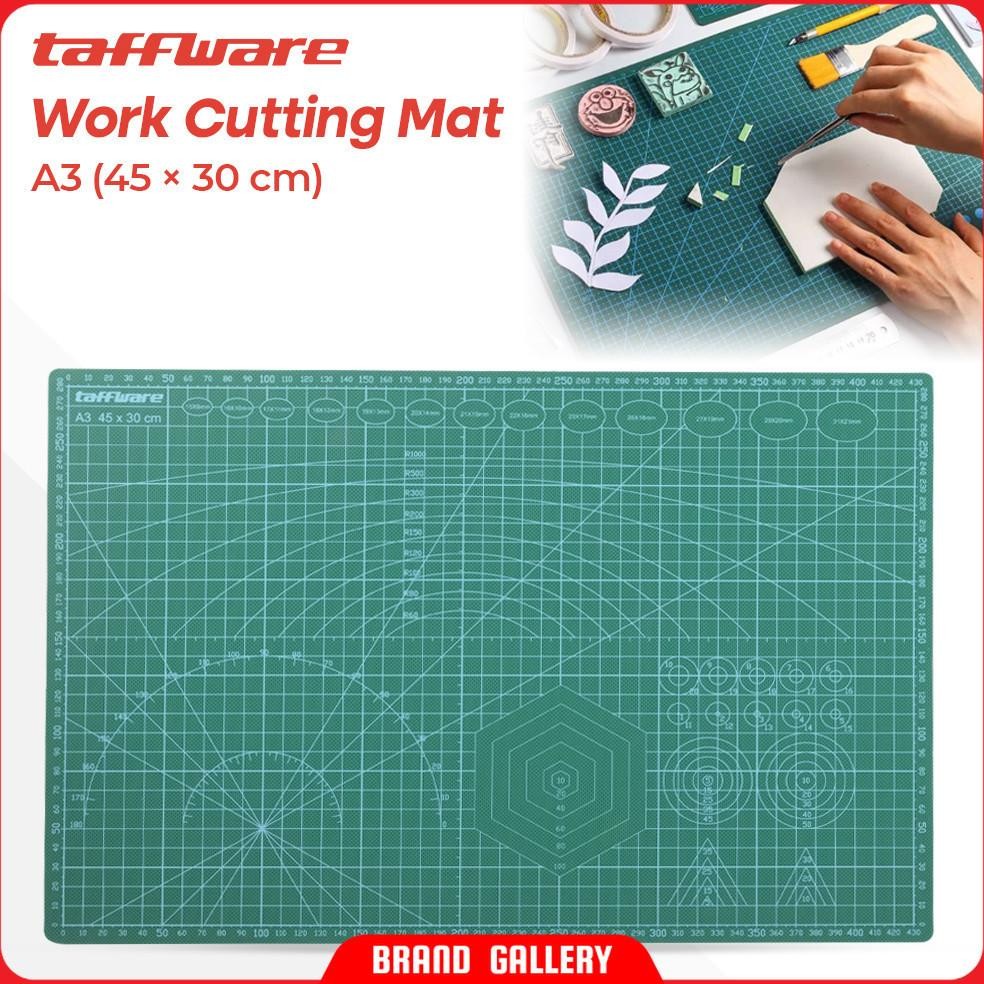 

Taffware Alas Potong Work Cutting Mat Pad A3 45x30cm AST