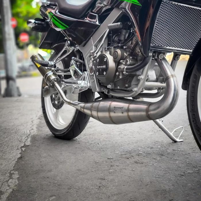 Leher Perut Chamber Knalpot Ninja Ninja150 R Rr By Rs 1 Rs1 Original Dan Terpercaya
