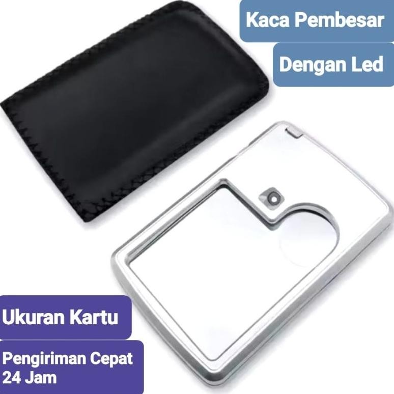 

SimpleliveShop | Kaca Pembesar Ukuran Kartu Nama Lensa Optik Akrilik Portabel Kartu Lampu Led M59 AST