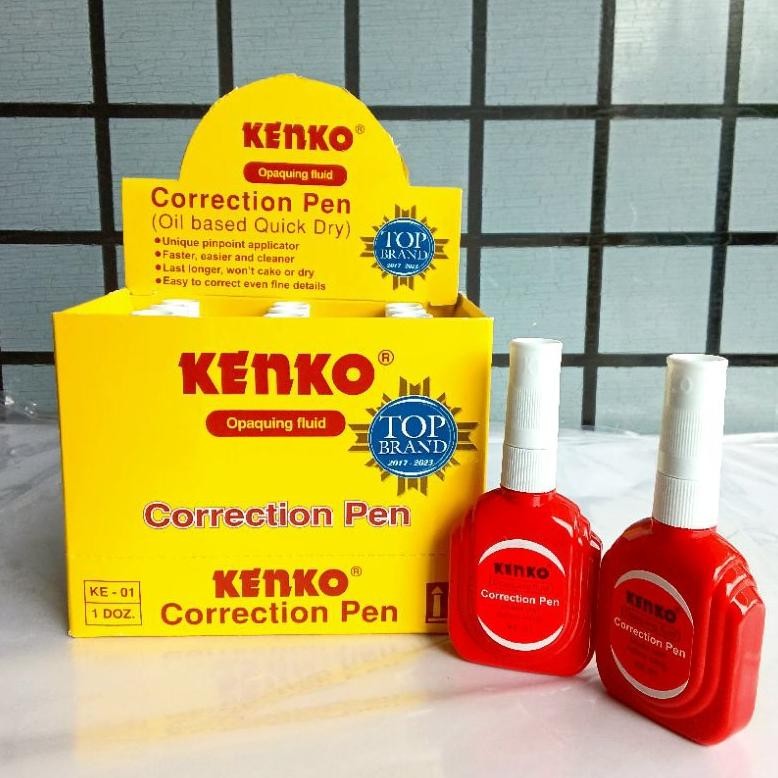

TIPE-X Cair Correction Pen Kenko KE-01 ( Pak ) [ Original ]