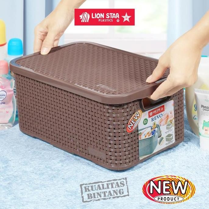 

Terlaris Lion Star Revo Storage Box Kotak Penyimpanan Keranjang Serbaguna Tebal