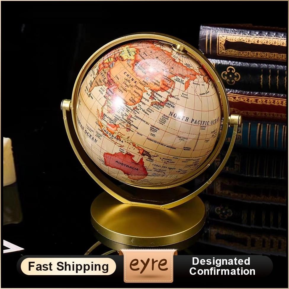

Eyre Jaminan Kualitas 16 Cm/14 Cm Emas Peta Dunia Dunia 360 Berputar dengan Berdiri Sekolah Geografi Perlengkapan Pendidikan Anak-anak Menjelajahi Rumah Kantor DekorasiGold World Globe Map 360 Rotating With Stand School Geography Educational AST
