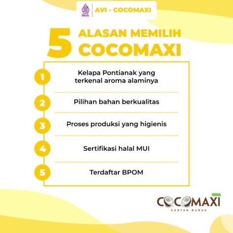 

Cocomaxi Santan Kelapa Bubuk Gurih Alami 25 Gr - Isi 25 Sachet Free 1 Sachet Aloebest Orange 500 Ml