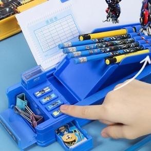 

Et-12 Tempat Pensil Magnet Sandi Kotak Pensil Anak Kode Sandi Kunci Kombinasi Tombol Multifungsi Tempat Pensil Dua Sisi Tahan Air Dengan Rautan Pensil Tempat Pensil Berkapasitas Besar Et-12